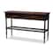 Baxton Studio Jana Walnut-Finished Wood 2-Drawer Dining Room Server 152-9347 - alternate 1